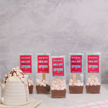 Load image into Gallery viewer, Marshmallow Milk Hot Chocolate Spoons (pack of 5)