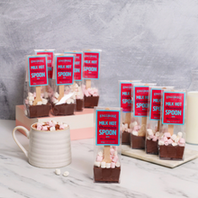 Load image into Gallery viewer, Marshmallow Milk Hot Chocolate Spoons (pack of 10)
